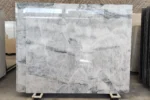Frozen Blue Vein Marble Slab, Frozen White Marble Slab