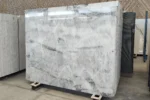 Frozen Blue Vein Marble Slab, Frozen White Marble Slab