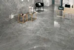 Grey Emperador Marble Flooring