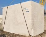 Iranian Super White Travertine raw block | MGT Stone Co.