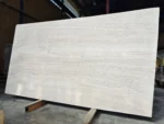 Super White Travertine natural stone slab from Iran
