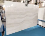 Super White Travertine slab available for bulk supply