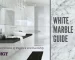 white marble blog banner